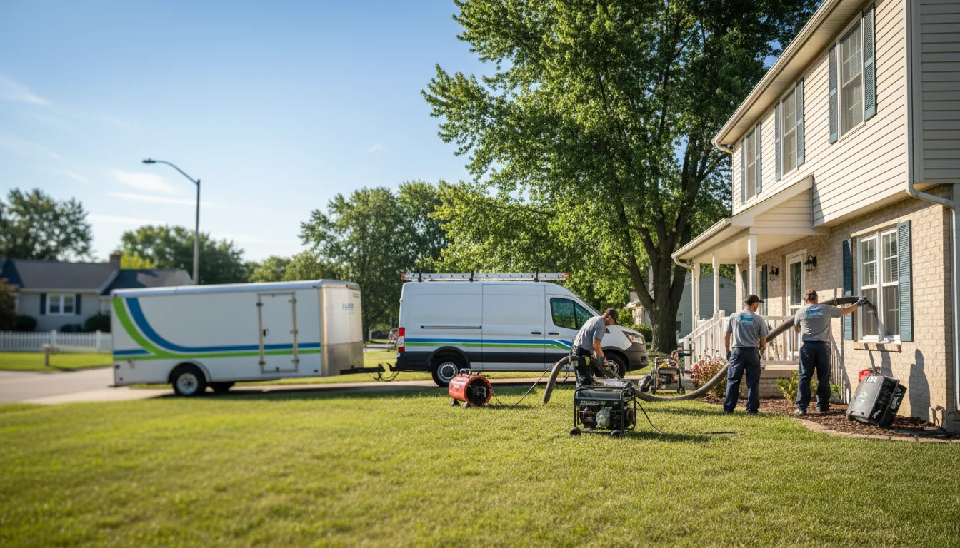 Flooded Basement Restoration And Cleanup With Repair in Vassalboro, ME near me
